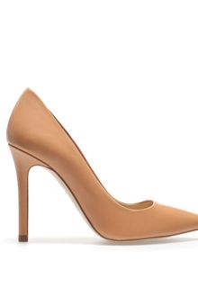 Zara Leather Court Shoe - Lyst