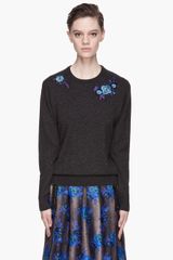Christopher Kane Cashmere Embroidered Sweater