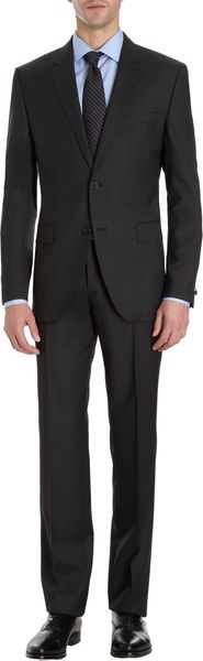 Hugo Boss Cross Hatch Twopiece Suit - Lyst