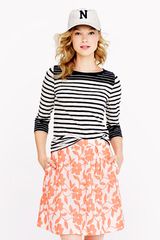 J.Crew Painter Tee in Colorblock Stripe