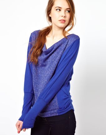 Wal-g Jumper with Metallic Yarn - Lyst
