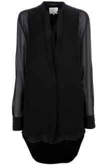 3.1 Phillip Lim Dropped Hem Dress - Lyst
