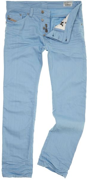 Diesel Darron 8qu Tapered Jeans - Lyst