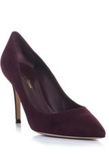 Gianvito Rossi Pointtoe Suede Shoes