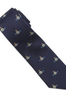 Vivienne Westwood Small Orb Silk Tie - Lyst