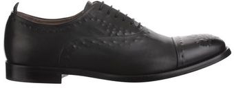 Alexander McQueen Vacuum Calf Brogue Shoes - Lyst