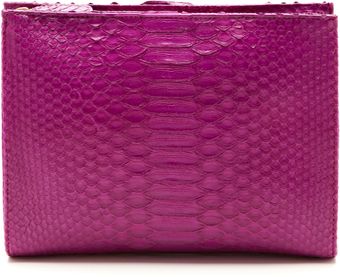 Hunting Season Azalea Python Cosmetic Clutch - Lyst