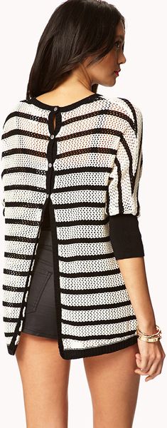 forever 21 open back sweater