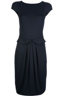 Giorgio Armani Peplum Dress - Lyst