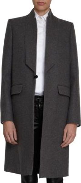 Givenchy Single Button Coat - Lyst