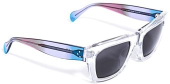 Celine Original Clear Square Sunglasses - Lyst