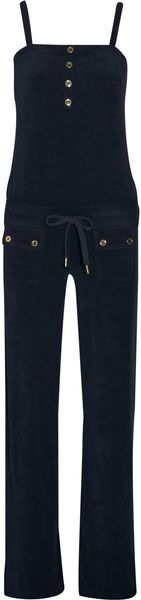 Juicy Couture Cotton Terry Jumpsuit - Lyst