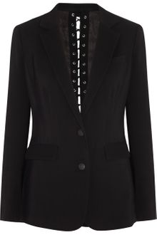 Rag & Bone Lillian Eyeletback Piqué Blazer - Lyst