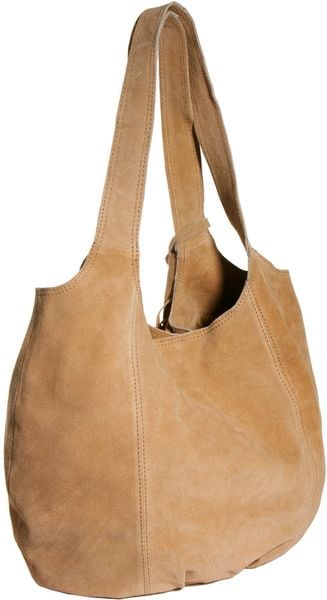 suede slouch hobo bag