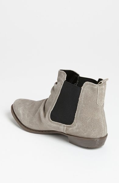 grey canvas boots