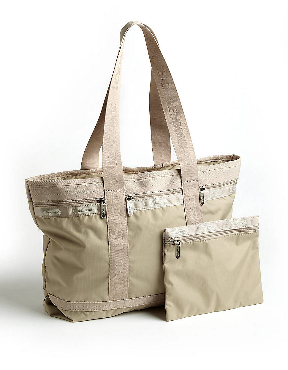 Lesportsac Medium Travel Tote Bag in Brown (latte) Lyst