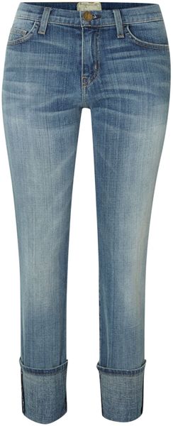 Current/Elliott The Beatnik Skinny Crop Jeans in Super Loved - Lyst