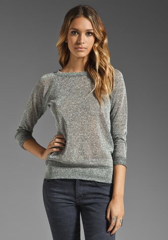 Bailey 44 Cold Sweat Sweater in Metallic Silver - Lyst