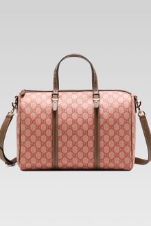 Gucci Nice Gg Supreme Canvas Boston Bag - Lyst