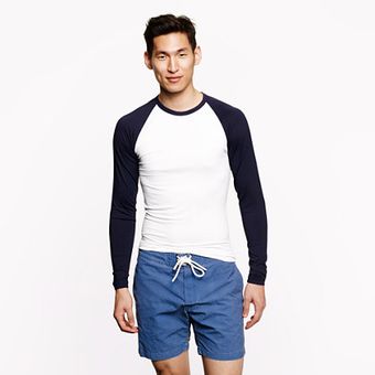 J.Crew Colorblock Rash Guard - Lyst