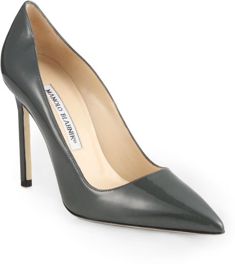manolo blahnik bb patent