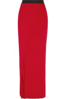 Mason by Michelle Mason Split Stretchjersey Maxi Skirt - Lyst