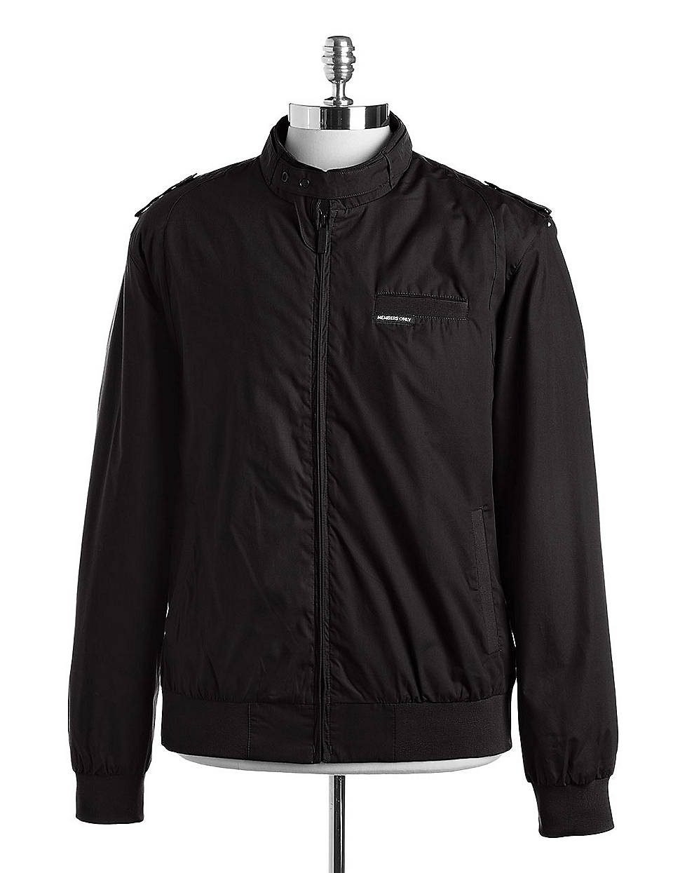 Members Only Iconic Racer Jacket in Black for Men Lyst