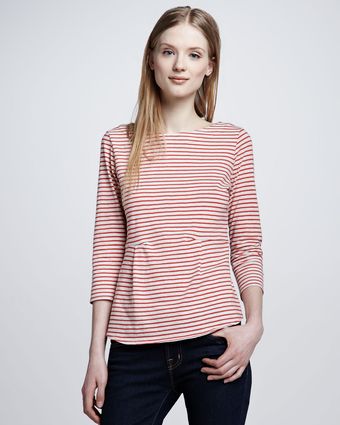 Rebecca Taylor Striped Preptee - Lyst