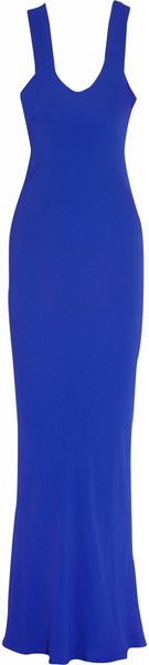 T By Alexander Wang Crepe Maxi Dress - Lyst
