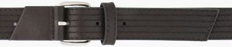 Damir Doma Black Leather Woven Biagio Belt - Lyst