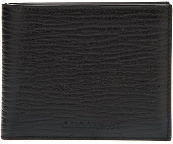 Giorgio Armani Classic Bill Fold Wallet - Lyst
