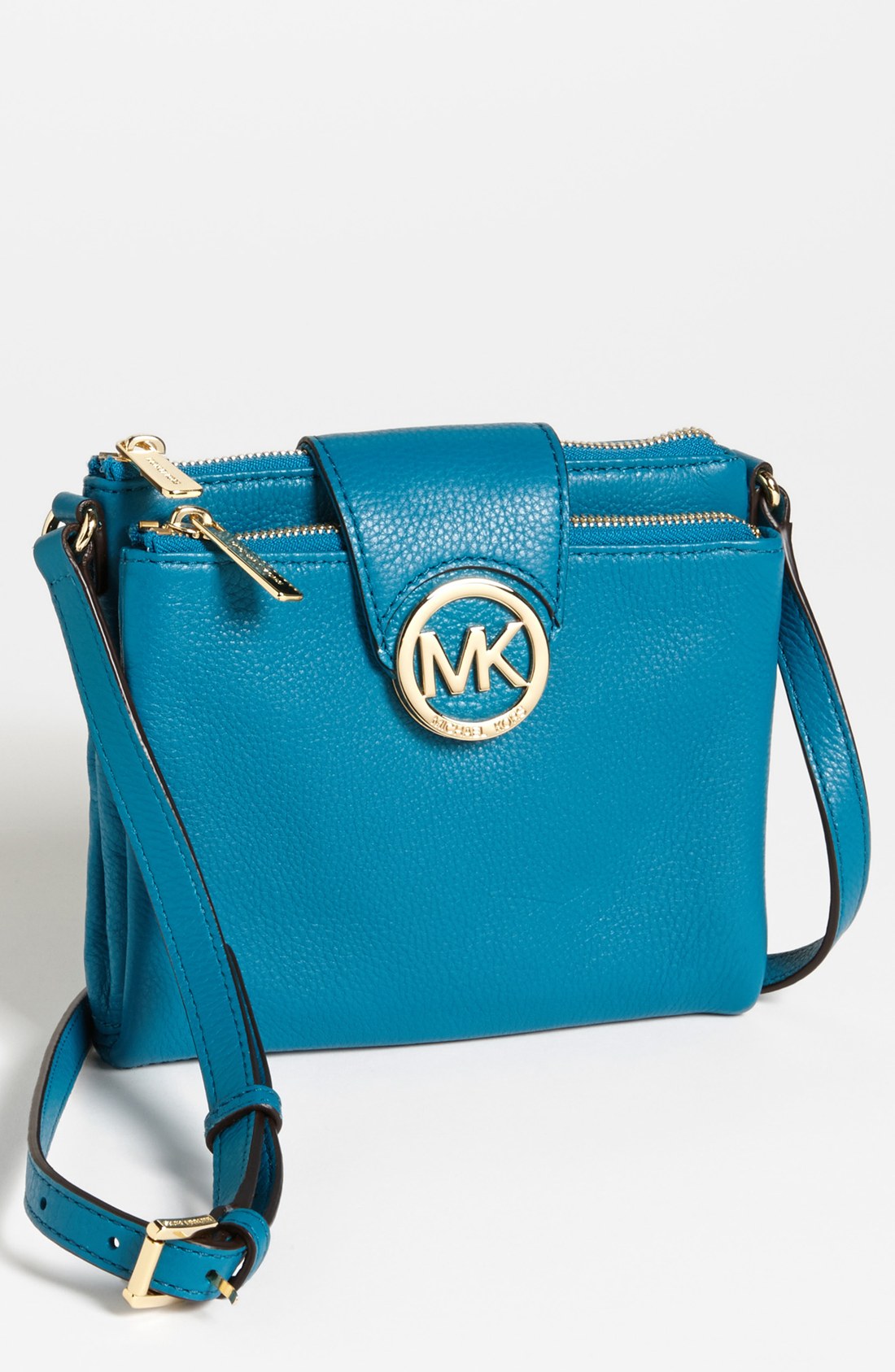 crossbody blue michael kors purse