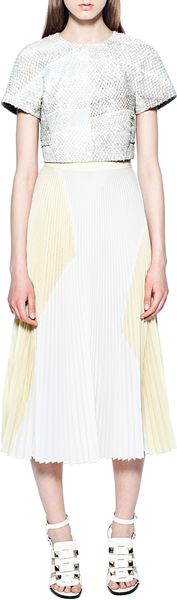 Proenza Schouler Perch Short Sleeved Shell - Lyst
