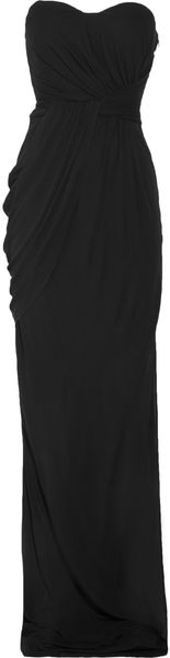 Issa Ruched Crepe Jersey Gown - Lyst