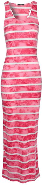 Jane Norman Tye Dye Stripe Maxi Dress - Lyst