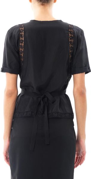 nina ricci silk blouse