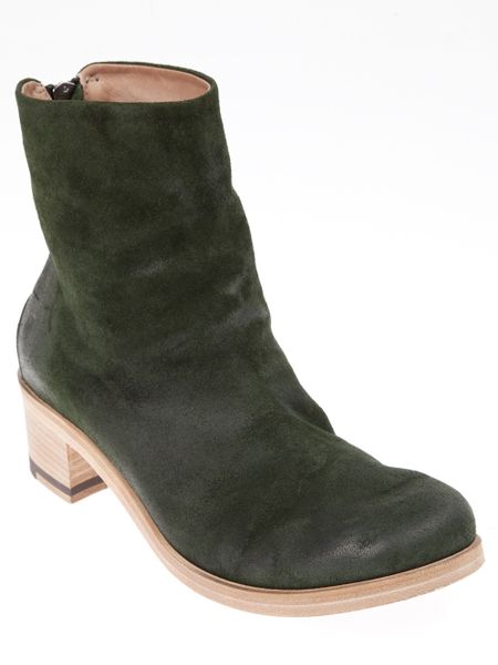 ankle boots distressed
