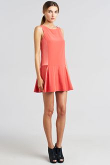 Rag & Bone Sofia Bifabric Flounce Dress - Lyst