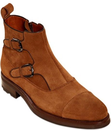 mens monkstrap boots