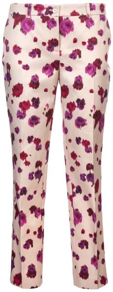 Michael Kors Samantha Cropped Pant - Lyst