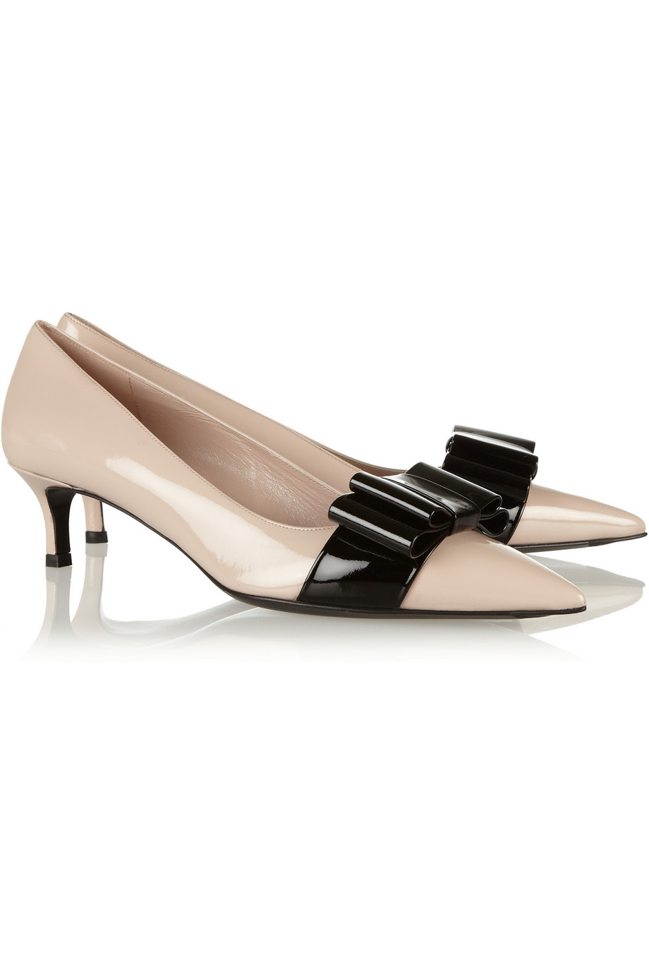 miu miu bow heels