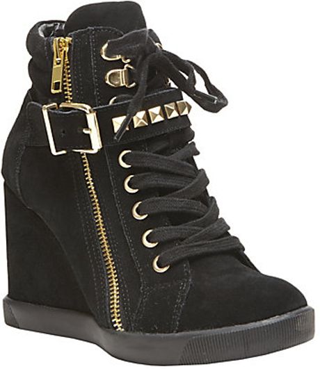 Steve Madden Obsess in Black (black suede) | Lyst