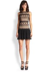 Alice + Olivia Peri Lace Dress