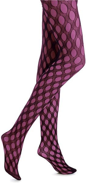 Hue Layered Net Tights - Lyst