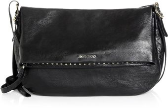 Jimmy Choo Studded Flap Shoulder Bag - Lyst