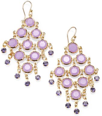 Kate Spade Faceted Chandelier Earrings - Lyst