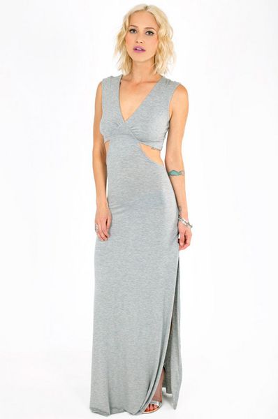 Side Slit Maxi Dress