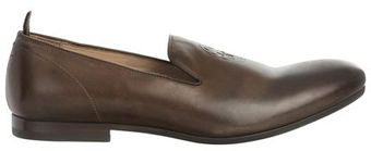 Alexander McQueen Leather Skull Slippers - Lyst