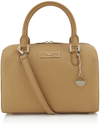 DKNY Saffiano Bowling Bag - Lyst