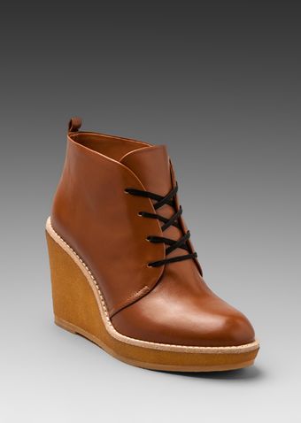Marc By Marc Jacobs Mbmj Classics Half Calf Crepe Boot in Tan - Lyst
